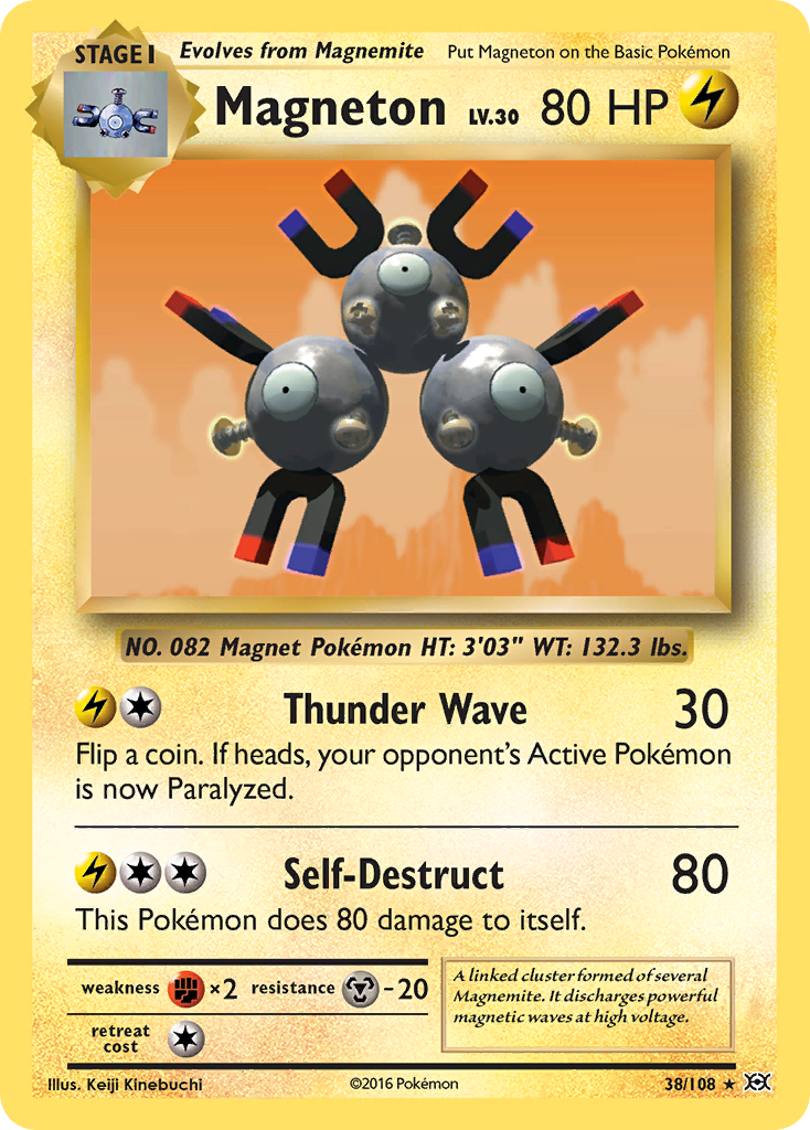 Magneton (38/108) [XY: Evolutions] | Exor Games Truro