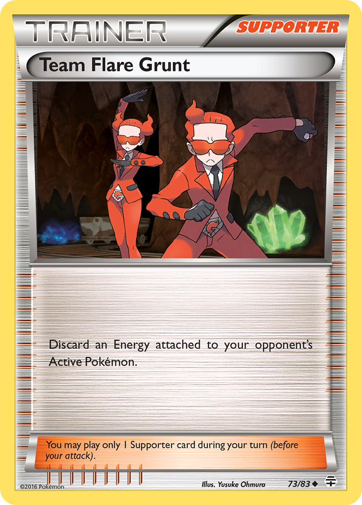 Team Flare Grunt (73/83) [XY: Generations] | Exor Games Truro