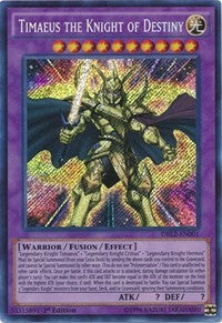 Timaeus the Knight of Destiny [DRL2-EN001] Secret Rare | Exor Games Truro