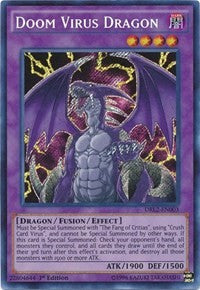 Doom Virus Dragon [DRL2-EN003] Secret Rare | Exor Games Truro