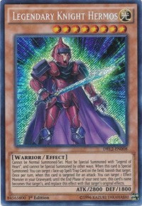 Legendary Knight Hermos [DRL2-EN008] Secret Rare | Exor Games Truro