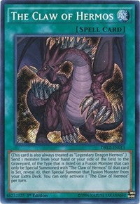 The Claw of Hermos [DRL2-EN013] Secret Rare | Exor Games Truro