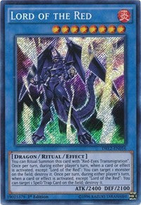 Lord of the Red [DRL2-EN016] Secret Rare | Exor Games Truro