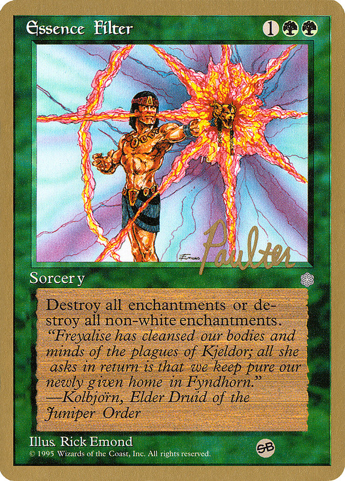 Essence Filter (Preston Poulter) (SB) [Pro Tour Collector Set] | Exor Games Truro