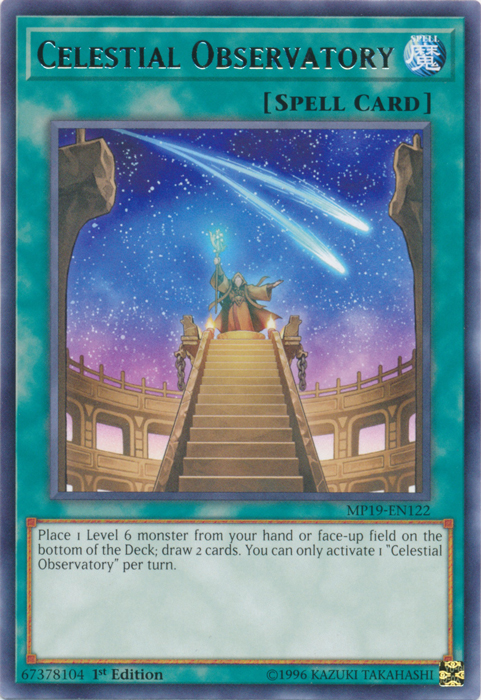 Celestial Observatory [MP19-EN122] Rare | Exor Games Truro