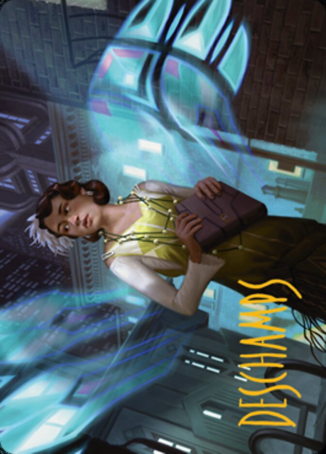 Giada, Font of Hope 1 Art Card (Gold-Stamped Signature) [Streets of New Capenna Art Series] | Exor Games Truro