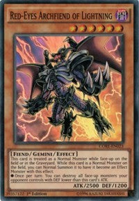 Red-Eyes Archfiend of Lightning [CORE-EN023] Super Rare | Exor Games Truro