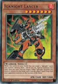 Igknight Lancer [CORE-EN032] Rare | Exor Games Truro