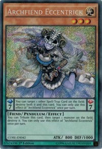 Archfiend Eccentrick [CORE-EN042] Secret Rare | Exor Games Truro