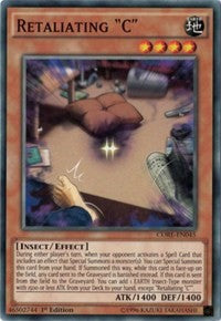 Retaliating "C" [CORE-EN045] Common | Exor Games Truro