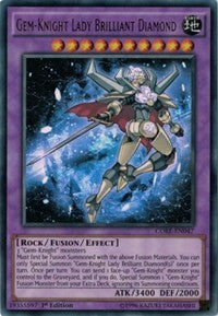 Gem-Knight Lady Brilliant Diamond [CORE-EN047] Ultra Rare | Exor Games Truro