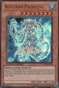 Blizzard Princess [YG07-EN001] Ultra Rare | Exor Games Truro