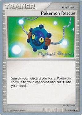 Pokemon Rescue (115/127) (Happy Luck - Mychael Bryan) [World Championships 2010] | Exor Games Truro