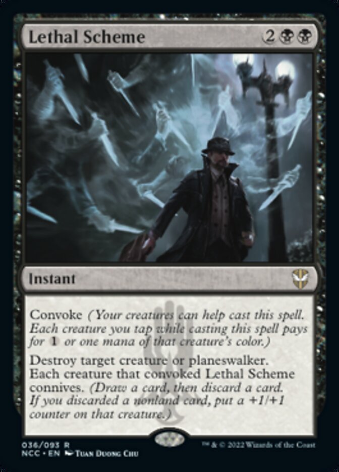 Lethal Scheme [Streets of New Capenna Commander] | Exor Games Truro