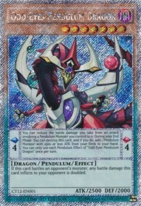 Odd-Eyes Pendulum Dragon [CT12-EN001] Secret Rare | Exor Games Truro