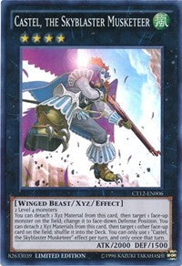 Castel, the Skyblaster Musketeer [CT12-EN006] Super Rare | Exor Games Truro