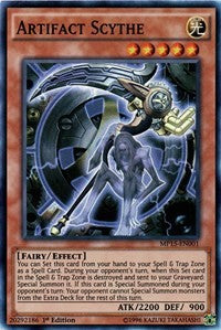 Artifact Scythe [MP15-EN001] Super Rare | Exor Games Truro
