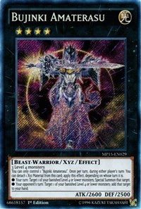 Bujinki Amaterasu [MP15-EN029] Secret Rare | Exor Games Truro