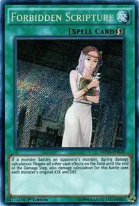 Forbidden Scripture [MP15-EN038] Secret Rare | Exor Games Truro