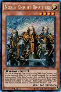 Noble Knight Brothers [MP15-EN046] Secret Rare | Exor Games Truro