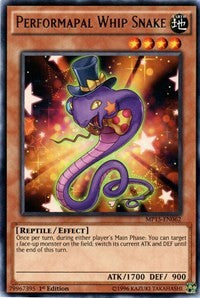 Performapal Whip Snake [MP15-EN062] Rare | Exor Games Truro