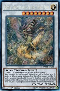 Baxia, Brightness of the Yang Zing [MP15-EN096] Secret Rare | Exor Games Truro