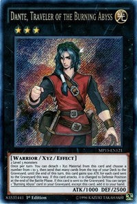 Dante, Traveler of the Burning Abyss [MP15-EN121] Secret Rare | Exor Games Truro