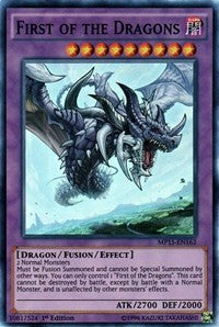 First of the Dragons [MP15-EN162] Super Rare | Exor Games Truro