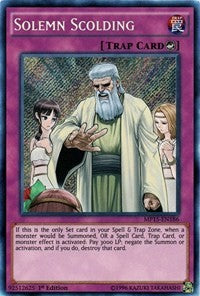 Solemn Scolding [MP15-EN186] Secret Rare | Exor Games Truro