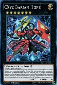 CXyz Barian Hope [MP15-EN189] Super Rare | Exor Games Truro