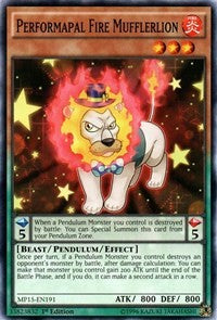 Performapal Fire Mufflerlion [MP15-EN191] Common | Exor Games Truro