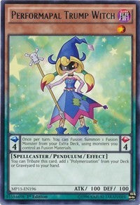 Performapal Trump Witch [MP15-EN196] Rare | Exor Games Truro