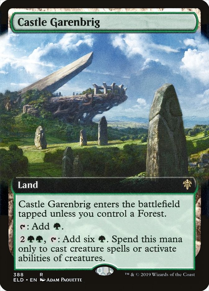 Castle Garenbrig (Extended Art) [Throne of Eldraine] | Exor Games Truro