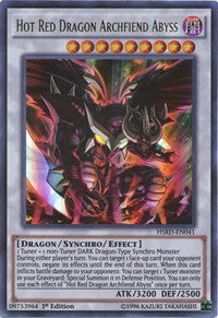 Hot Red Dragon Archfiend Abyss [HSRD-EN041] Ultra Rare | Exor Games Truro