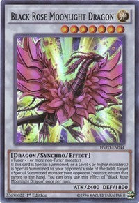 Black Rose Moonlight Dragon [HSRD-EN044] Super Rare | Exor Games Truro