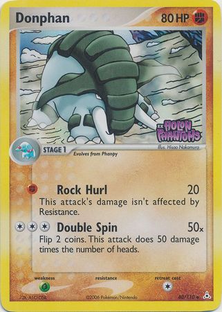 Donphan (40/110) (Stamped) [EX: Holon Phantoms] | Exor Games Truro