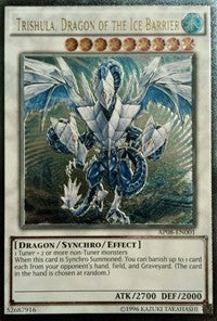 Trishula, Dragon of the Ice Barrier [AP08-EN001] Ultimate Rare | Exor Games Truro