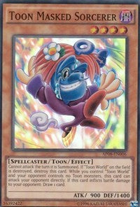 Toon Masked Sorcerer [AP08-EN006] Super Rare | Exor Games Truro