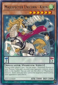 Majespecter Unicorn - Kirin [DOCS-EN029] Rare | Exor Games Truro