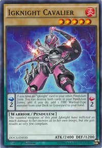 Igknight Cavalier [DOCS-EN030] Common | Exor Games Truro