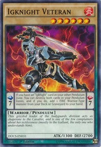Igknight Veteran [DOCS-EN031] Common | Exor Games Truro