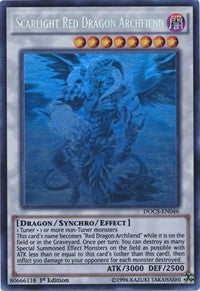 Scarlight Red Dragon Archfiend (Ghost) [DOCS-EN046] Ghost Rare | Exor Games Truro