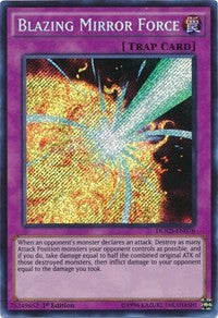 Blazing Mirror Force [DOCS-EN076] Secret Rare | Exor Games Truro