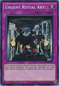 Urgent Ritual Art [DOCS-EN078] Secret Rare | Exor Games Truro