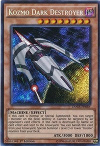 Kozmo Dark Destroyer [DOCS-EN085] Secret Rare | Exor Games Truro