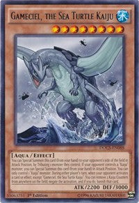 Gameciel, the Sea Turtle Kaiju [DOCS-EN088] Rare | Exor Games Truro