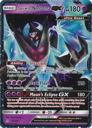 Dawn Wings Necrozma GX (63/156) (Jumbo Card) [Sun & Moon: Ultra Prism] | Exor Games Truro