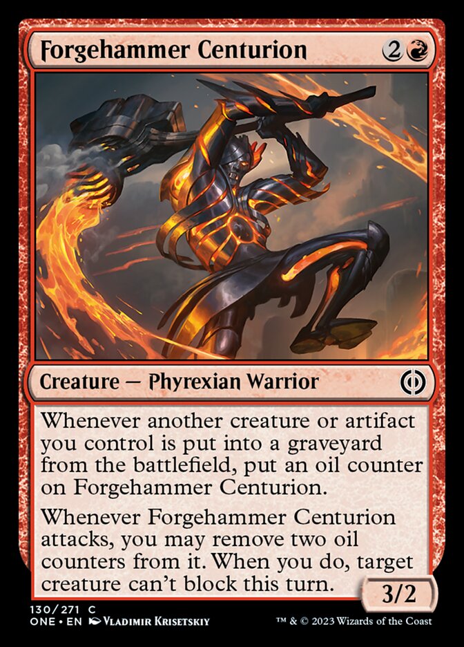 Forgehammer Centurion [Phyrexia: All Will Be One] | Exor Games Truro