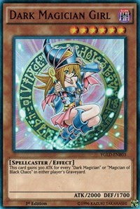 Dark Magician Girl (B) [YGLD-ENB03] Ultra Rare | Exor Games Truro