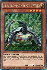 Electromagnetic Turtle [YGLD-ENA00] Secret Rare | Exor Games Truro